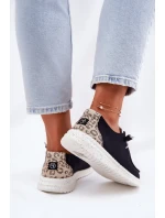 Lehké Textilní Polobotky Dámské McKeylor 96116 Černé