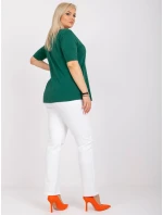 Tričko RV TS 6330.92P tmavě zelená Tričko RV TS 6330.92P tmavě zelená