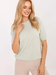 Svetr s krátkým rukávem model 216753 Factory Price