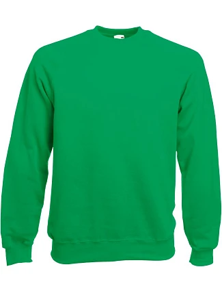 Fruit of the Loom Classic Raglan Sweat Raglánová mikina 16.2216 kelly green