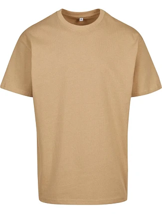 Build your Brand BY 102 Oversize tričko z těžké bavlny 56.0102 union beige Build your Brand BY 102 Oversize tričko z těžké bavlny 56.0102 union beige