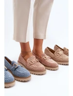 Dámské lodičky s výšivkou Camel Talesse