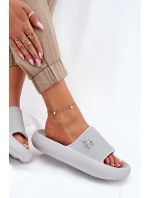 Dámské Pěnové Sandály Na Platformě S Medvědem Vinceza 75210 Šedé