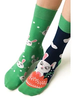 Dámské asymetrické ponožky 078