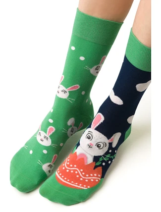 Dámské asymetrické ponožky 078