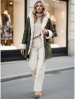 Dámská zimní bunda STARBURST zelená FashionStreet TY4763