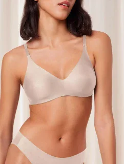 Dámská podprsenka Pure Micro N - BROWN - hnědá 00DL - TRIUMPH