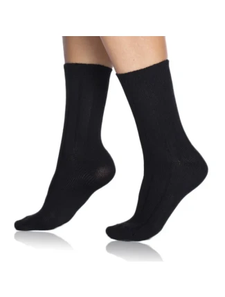 Zimní bambusové ponožky BAMBUS CASUAL SOCKS - BELLINDA - černá Zimní bambusové ponožky BAMBUS CASUAL SOCKS - BELLINDA - černá