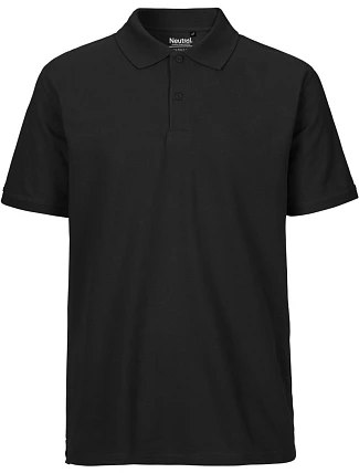 Neutral O 20080 Pánské piqué polo z bio bavlny 77.2080 black Neutral O 20080 Pánské piqué polo z bio bavlny 77.2080 black