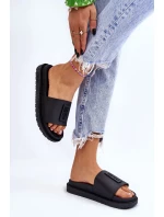 Dámské pantofle Big Star - černé