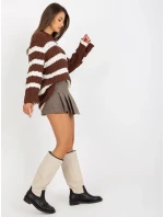 Dámský svetr EM SW 1018 01.26P hnědý