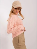 Dámský svetr AT SW 0146.10P broskev - FPrice