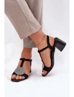 Sandály na podpatku  model 211368 Step in style