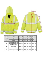 Result R 217X Bezpečnostní zimní bunda "Blouson" 30.217X fluorescent orange Result R 217X Bezpečnostní zimní bunda "Blouson" 30.217X fluorescent orange