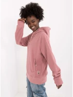 Mikina D20005M02627B2 tmavě růžová