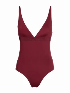 Dámské jednodílné plavky KW0KW02137-XN0 - Calvin Klein