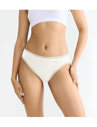 SLOGGI GO CRUSH – 3× tanga s vysokým výstřihem z organické bavlny Sloggi SLOGGI GO CRUSH – 3× tanga s vysokým výstřihem z organické bavlny Sloggi