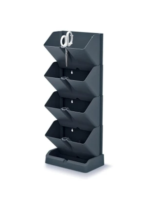 VERTIKÁLNÍ ZAHRADNÍ KVĚTINY STOJÍCÍ ANTHRACITE dětské