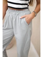 Kalhoty s kapsami Summer Punto šedý Kalhoty s kapsami Summer Punto šedý