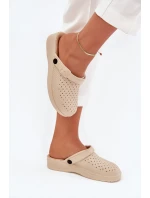 Pěnové Pantofle Dámské Béžové Faylina Pěnové Pantofle Dámské Béžové Faylina