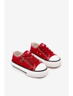 Dětské Klasické Tenisky Big Star DD374161 Červené