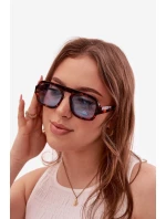 Dámské sluneční brýle s UV filtrem hnědo-modré