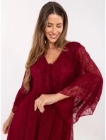 Šaty MI SK 62435.16 bordó Šaty MI SK 62435.16 bordó