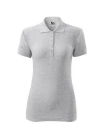 Cotton polokošile dámská světle šedý melír