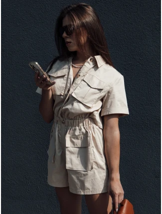 Béžový overal BROST FashionStreet EY2538