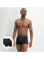 Pánské boxerky 3 ks DIM COTTON STRETCH BOXER 3x - DIM - černá