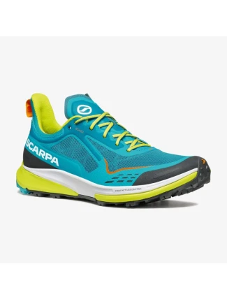 Scarpa Golden Gate Kima Rt trailová obuv - lake blue/lime