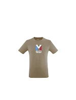 Pánské tričko MILLET Chamonix Tri Ts Ss M, béžové Pánské tričko MILLET Chamonix Tri Ts Ss M, béžové