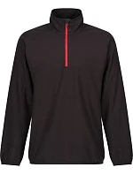 Regatta TRF 691 Fleecová mikina structure s 1/4 zipem "Navigate" 36.F691 black/classic red