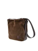 Kožešinová Kabelka Big Star OO574035 Hnědá