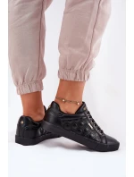 Dámské Tenisky Z Eko Kůže Big Star RR274323 Černé