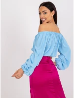 Halenka DHJ BZ 6816.57 světle modrá Halenka DHJ BZ 6816.57 světle modrá