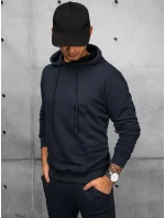 Pánské tmavě modré tepláky FashionStreet AX0674