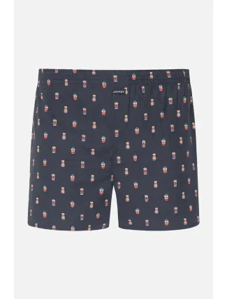 Pánské trenýrky 315200H B90 tm. modré s potiskem - Jockey Pánské trenýrky 315200H B90 tm. modré s potiskem - Jockey