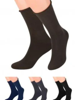 Pánské netlačící froté ponožky 111