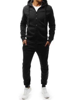 FashionStreet černá pánská tepláková souprava AX0380