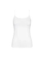 Dámské tílko Sense Of Cotton Spaghetti Top - WHITE - bílé 0003 - TRIUMPH Dámské tílko Sense Of Cotton Spaghetti Top - WHITE - bílé 0003 - TRIUMPH