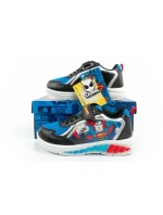 Leomil dětské sportovní boty tenisky pro chlapce Superman LED