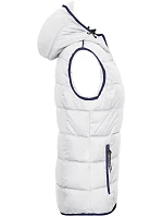 Daiber JN 1075 Dámská vesta "Maritim" 02.1075 white/navy Daiber JN 1075 Dámská vesta "Maritim" 02.1075 white/navy