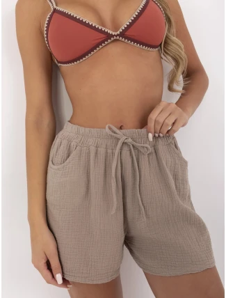 Šortky MO SN 9717.95 tmavě lila