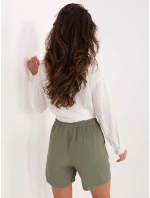 Šortky MO SN 9717.95 khaki Šortky MO SN 9717.95 khaki