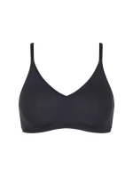 Dámská podprsenka GO Daily Cotton Soft bra - BLACK - černá 0004 - SLOGGI
