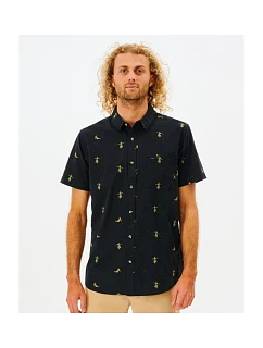 Tričko RIP CURL Hula Breach S/S, černé