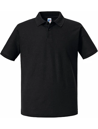 Russell Athletic 570M Pánské piqué polo "Authentic Eco" 10.570M black Russell Athletic 570M Pánské piqué polo "Authentic Eco" 10.570M black