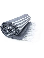 The One Towelling Hamam Sultan Hamam ručník "Sultan" 48.1019 anthracite/white The One Towelling Hamam Sultan Hamam ručník "Sultan" 48.1019 anthracite/white