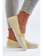 Dámské tenisky slip-on žluté Adrancia